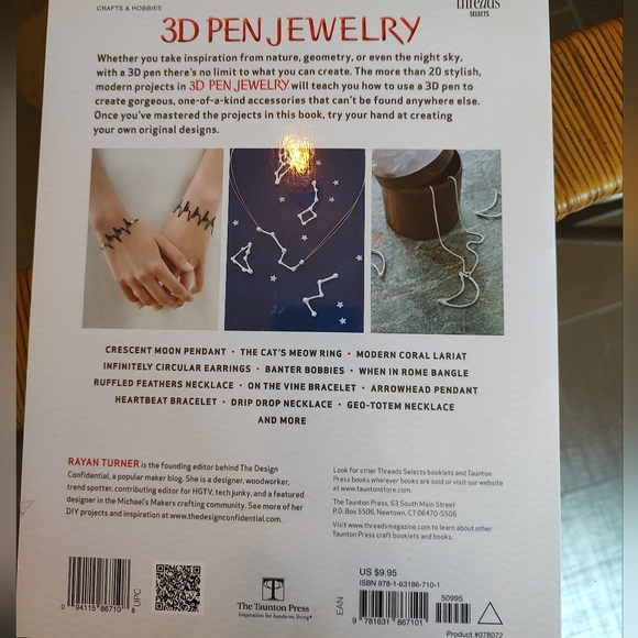 3D Pen Jewelry Crafting Book - Picture 3 of 3